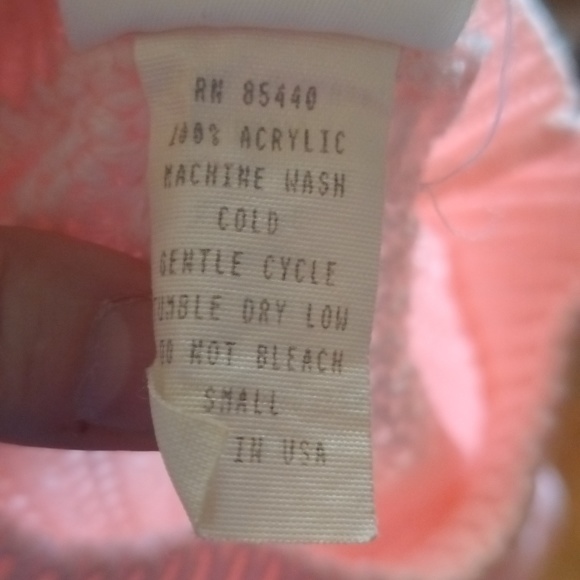 Pink Bobbie Brooks Sweater Size S - Picture 9 of 10